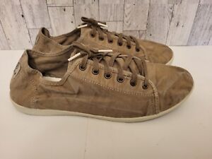 Natural World Shoes Old Basquet ECO 317E  size 44 Mens 10-10.5 Tan VEGAN!