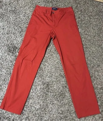 Polo Ralph Lauren Pants Boys Size 18 Red Dress Casual - Image 1 of 4