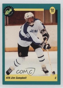 1991 Classic Draft Picks French Jim Campbell #25