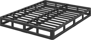 5 Inch High Full Size Bed Frame Low Profile, No Box Spring Needed Platform Bed F - Picture 1 of 9