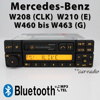 Original Mercedes Special BE2210 Bluetooth Radio MP3 W208 W210 W460 W461 W463 - Bild 1 von 4
