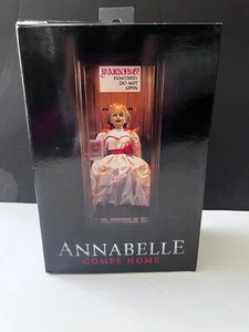 NECA Annabelle Comes Home Action Figure in Box with 2 heads, NOT Complete - Picture 1 of 5