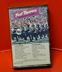 VTG Ohio State University Marching Band Foot Tappers Cassette Tape Sloopy Rocky - Imagen 1 de 1