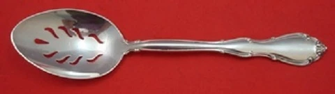 Fontana by Towle Sterling Silver Serving Spoon Pierced Original 8 1/2" Vintage Cover