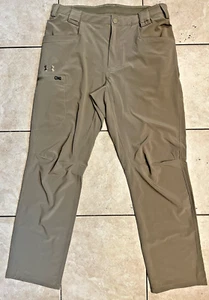 Under Armour Hose Herren 36 braun Defender Cargo Reißverschlusstasche Performance Utility - Bild 1 von 11