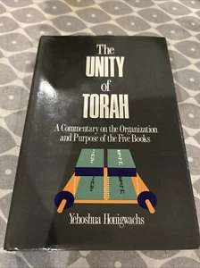 The Unity Of Torah, Y Honigwachs. Vol 1. Feldheim 1991 Hardcover - Picture 1 of 11