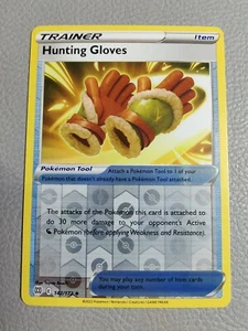 Hunting Gloves Reverse Holo | NM | SWSH Brilliant Stars 142/172 | Pokemon - Picture 1 of 1