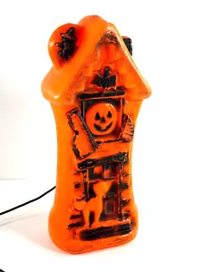 vtg Halloween Empire Haunted House Blow Mold SEE PICS - Picture 1 of 12