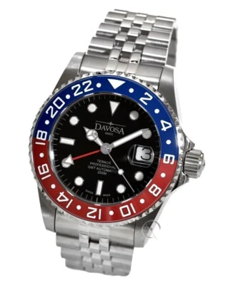 Davosa Ternos Professional GMT  (gebraucht) Herrenuhr - Bild 1 von 4