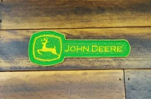 John Deere Patch Iron-On John Deere Logo Applique Embroidered Patch - Picture 1 of 3