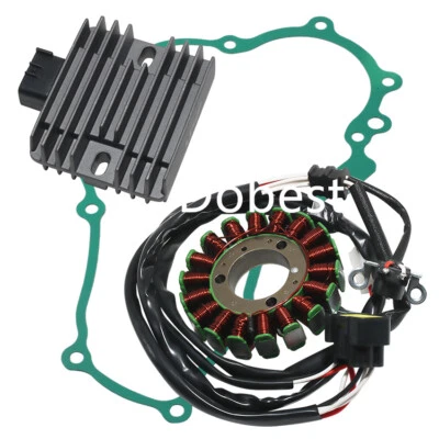 Estator + Regulador Rectificador + Junta para Yamaha 2007-20 WR250X 3D7-81410-00 WR250R Foto 1 de 4