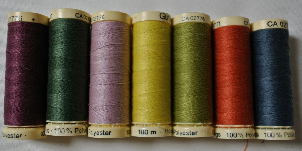 Gutermann Sew-All Polyester Thread 100m Colours 500-599 Range - Image 1 of 1