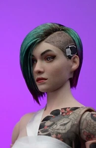 Cabezal enraizado personalizado 1/6 Cyberpunk 2077 Judy Álvarez necesita unos 40 días - Imagen 1 de 6