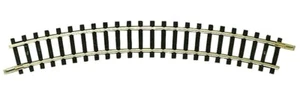 BINARIO CURVO R2 228,8 mm. 30° ART. FLEISCHMANN 22222 SCALA N SENZA MASSICCIATA - Picture 1 of 1