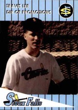 1993 Sioux Falls Canaries Team Issue #24 Travis Lee Viborg South Dakota SD Card