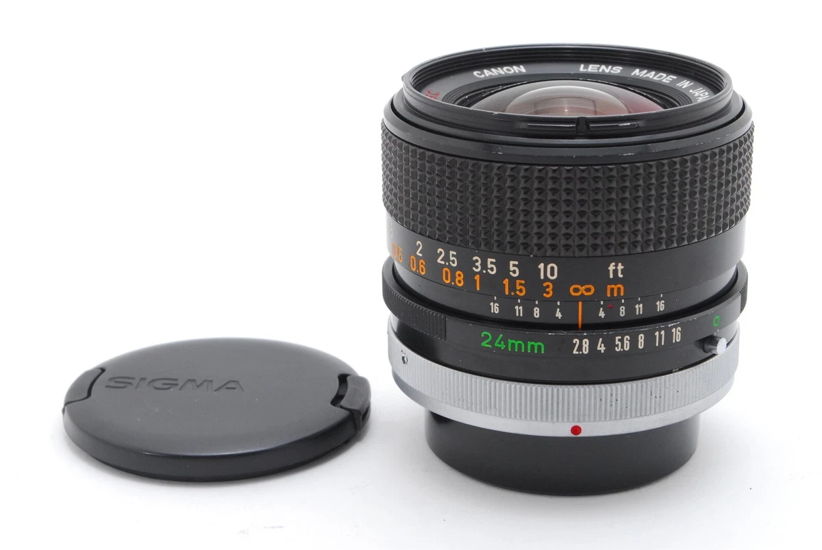 Canon FD f/2.8 Camera Lenses 24mm Focal for sale - eBay