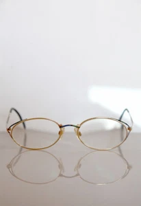 Vintage RODENSTOCK Eyewear, Gold Blue Frame. Made in Germany - Picture 1 of 5