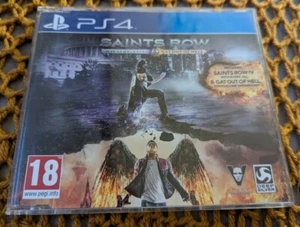 Saints Row 4 Re-Elected & Gat Out Of Hell - Rare Review Promo - Sony PS4 - Picture 1 of 2