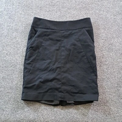 Женская юбка ограниченной коллекции размер 4 черная с короткой подкладкой на молнии с закрытой талией 29 - Изображение 1 из 4