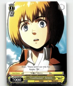 Weiss Schwarz - "Confusion" Armin - Attack on Titan - Picture 1 of 1