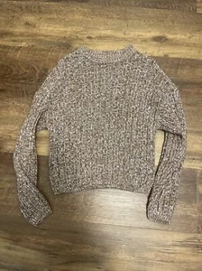 Universal Thread Sweater Womens Medium Long Sleeve Crew Pullover brown mix NWOT - Picture 1 of 4