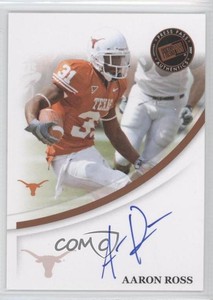2007 Press Pass Signings Bronze Aaron Ross Rookie Auto RC
