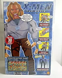 Vintage Xmen Sabretooth Power Basher 20" Talking Action Figure X-Men Seale d New - Picture 1 of 10
