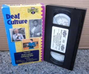 DEAF CULTURE Autobiography VHS documentary MJ Bienvenu 1989 female - Picture 1 of 2