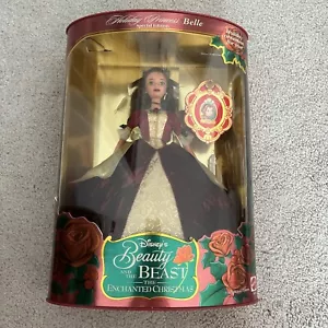 1997 Disney's Holiday Princess Belle Special Edition Enchanted Christmas Neu in OVP - Bild 1 von 2