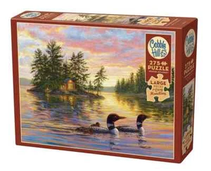 Tranquil Evening 275 Large Piece Jigsaw Puzzle Cobble Hill New - Picture 1 of 3