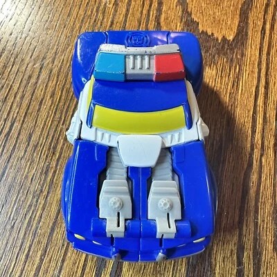 Playskool Heroes Transformers Chase 4” Rescue Bots Police One Step - Image 1 of 4