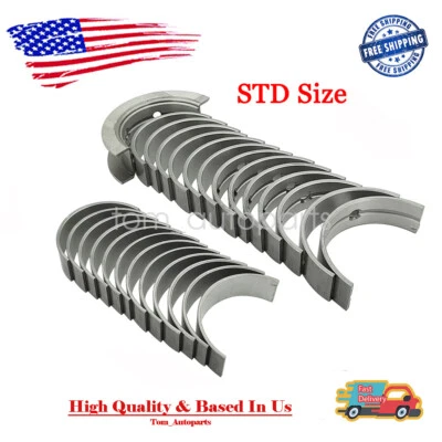 New STD Main & Con Rod Bearings Kits For BMW N54B30 N55B30 135i 335i 535i Foto 1 de 4