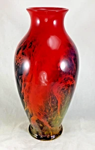 Royal Doulton Flambe 10½" Vase - Signed Sung Noke - Amazing - Art Pottery - Picture 1 of 10