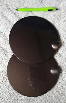 Mini Cooper Clubman 2011-2014 tapa de puerta de tanque de combustible genuino chocolate caliente metálico Foto 1 de 4