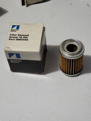 Новый из старых запасов 1962 - 1968 AMC Rambler Rebel Javelin AMX AC GM бензиновый фильтр 8990953 - Изображение 1 из 3