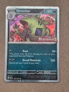 Tyranitar 135/193 Paldea Evolved Stamped Promo Pokémon TCG - Bild 1 von 2