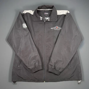 Matco Tools Men's Long Sleeve 3XL  XXXL Full Zip Jacket Windbreaker Black - Picture 1 of 17