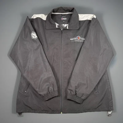 Matco Tools Men's Long Sleeve 3XL  XXXL Full Zip Jacket Windbreaker Black - Image 1 of 4