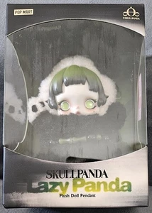 POP MART SKULLPANDA Lazy Panda Plüsch Puppe Anhänger - Bild 1 von 6