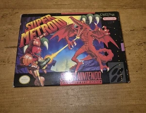 Nintendo SNES Super Metroid Authentic CIB NTSC - Picture 1 of 24