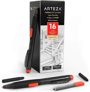 ARTEZA Druckbleistift 0,7 mm HB-Griff 12 Minen Tube und 2 austauschbare Radierer - Bild 1 von 1