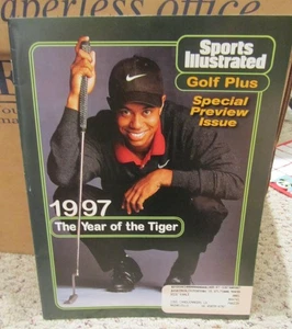 Tiger Woods 1997 Sports Illustrated SI Kiosk Masters Golf Plus Special - Bild 1 von 4