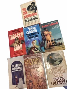 Taylor Caldwell: Paperback Lot of 7 - PB  Vintage - Picture 1 of 7