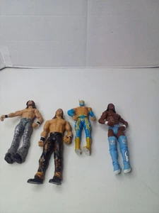 Lote de 4 figuras de acción de lucha libre WWE Mattel - Imagen 1 de 16
