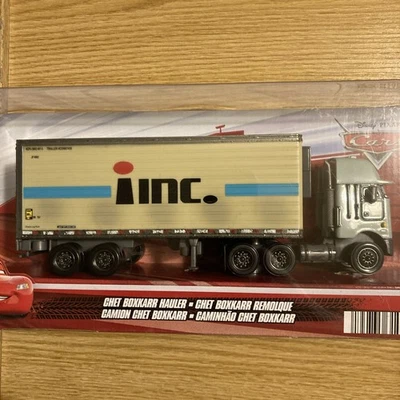 2025 DISNEY PIXAR CARS CHET BOXKARR HAULER - Image 1 of 4