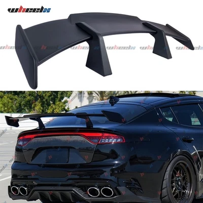 For Toyota Camry Corolla 58" Matte Black Racing Rear Trunk Spoiler GT PRO Wing Foto 1 de 4