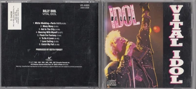 Billy Idol - Vital Idol (CD, Chrysalis, 1987) - Image 1 of 2