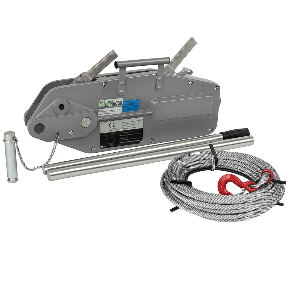 Seilzug Seilwinde Forstseilwinde Greifzug Offroad Winde 3200kg 3,2 t to 20m Seil - Bild 1 von 4