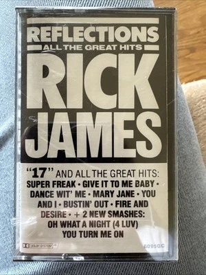 Rick James 'Reflections' Cassette 1984 Gordy 6065GS VG Condition Super Freak 17 - Image 1 of 4