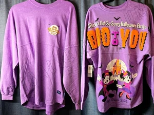 2025 Disney Mickeys Not So Scary Halloween Party M MEDIUM Spirit Jersey Boo NEW - Picture 1 of 2